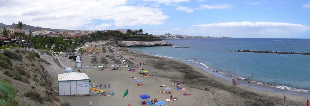Tenerife beaches playa del duque